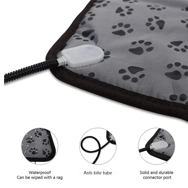 Temperature Adjustable Pet Heating Pad