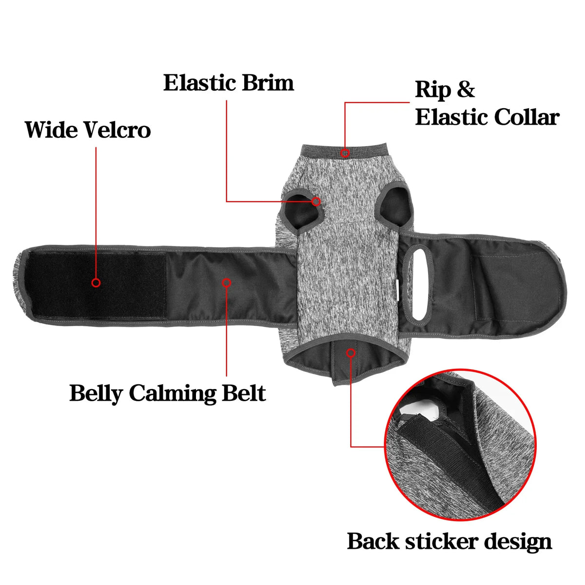 Anxiety Relief Safety Cat Vest
