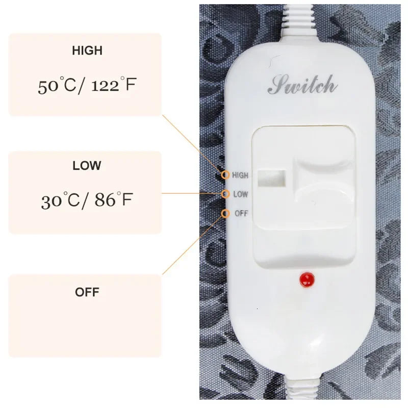 Temperature Adjustable Pet Heating Pad