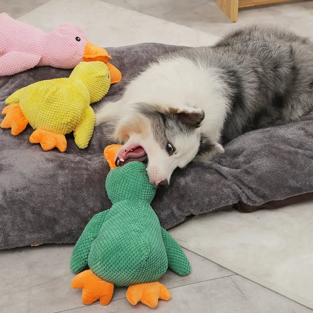 Quack-Quack Duck Dog Toy